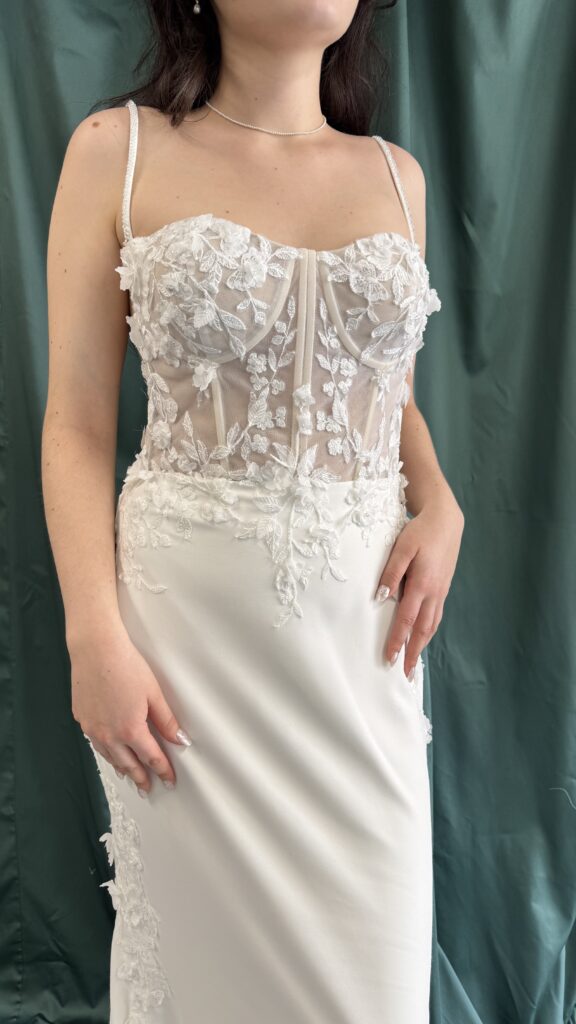 Preloved Brautkleid 25-028 Würzburg Second Hand
