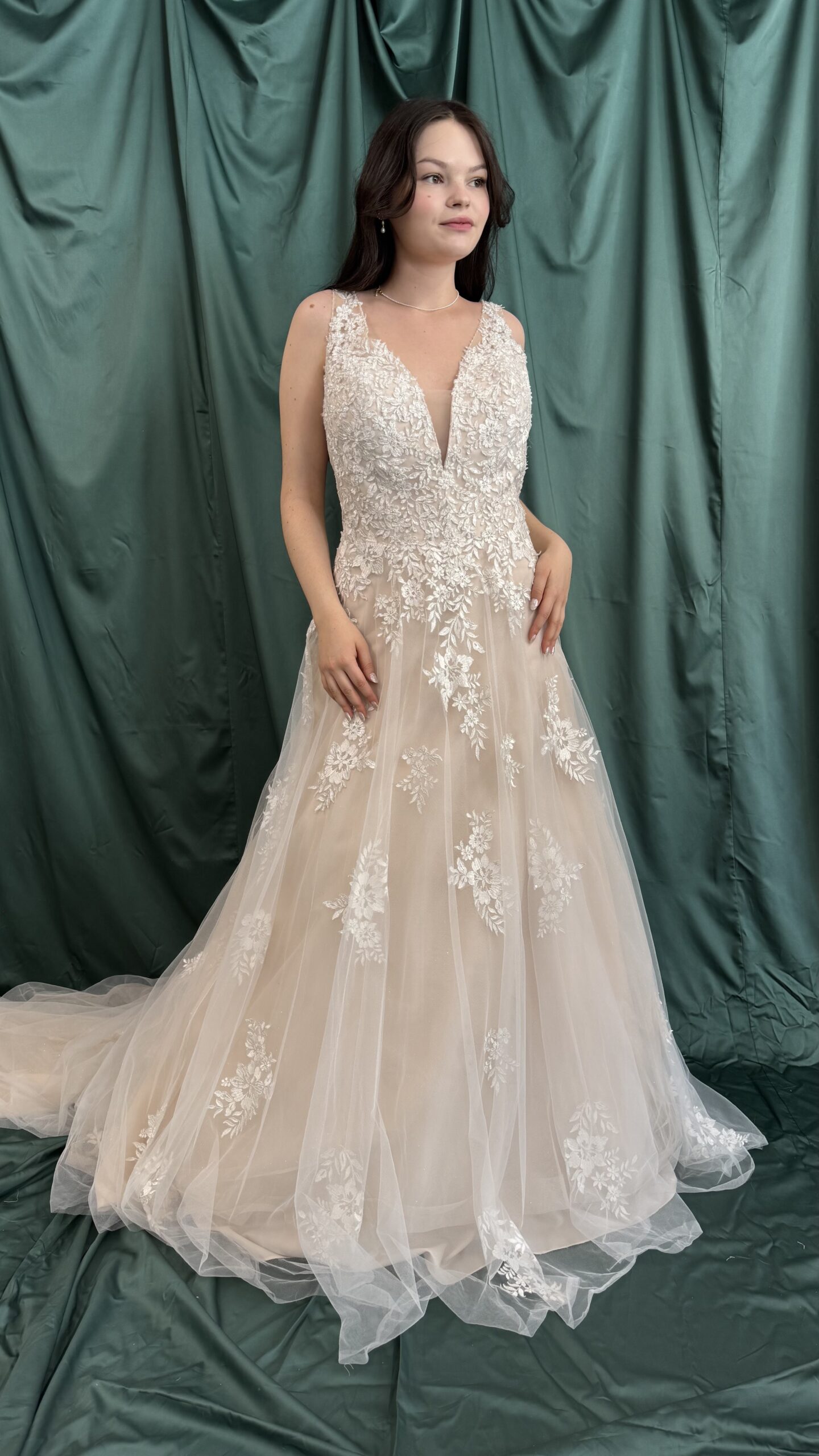 Preloved Brautkleid KOM26-03 Würzburg Second Hand