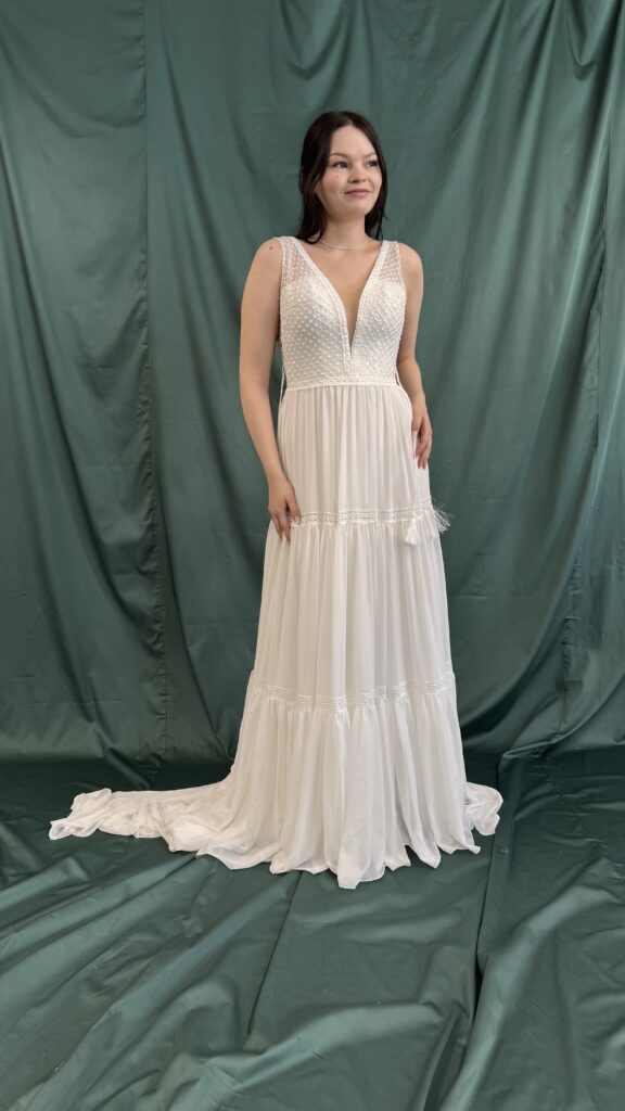 Preloved Brautkleid KOM26-04 Würzburg Second Hand