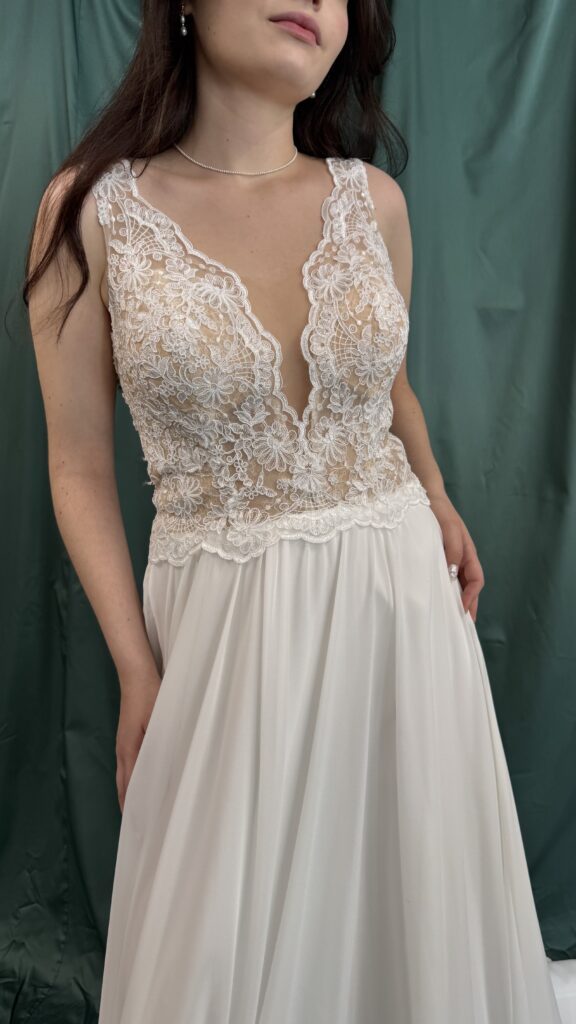 Preloved Brautkleid KOM26-06 Würzburg Second Hand