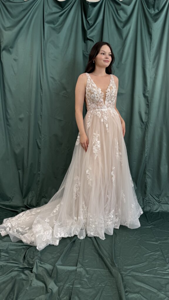 Preloved Brautkleid KOM26-07 Würzburg Second Hand