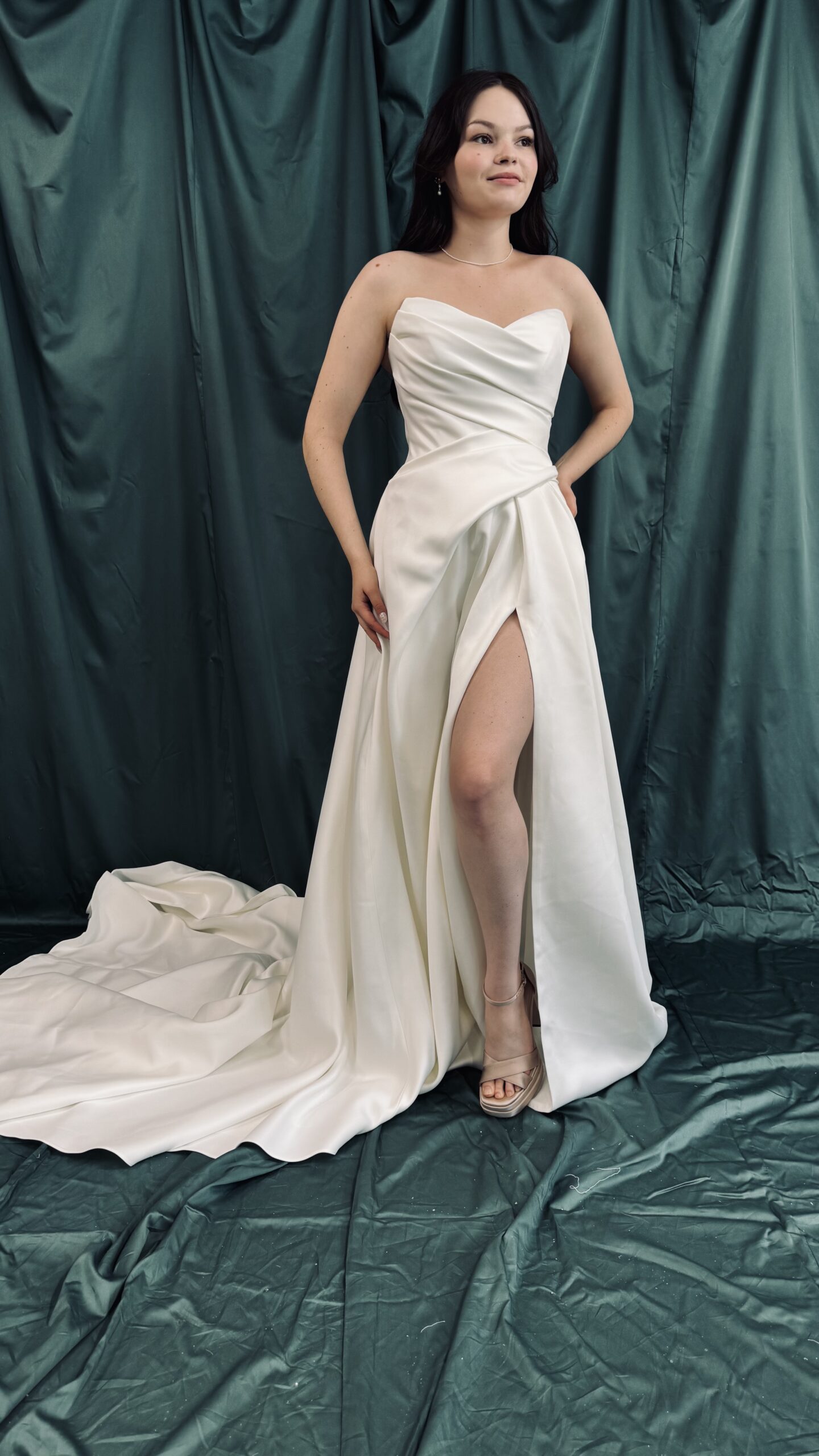 Secondhand Preloved Brautkleid KOM26-11 Würzburg Second Hand