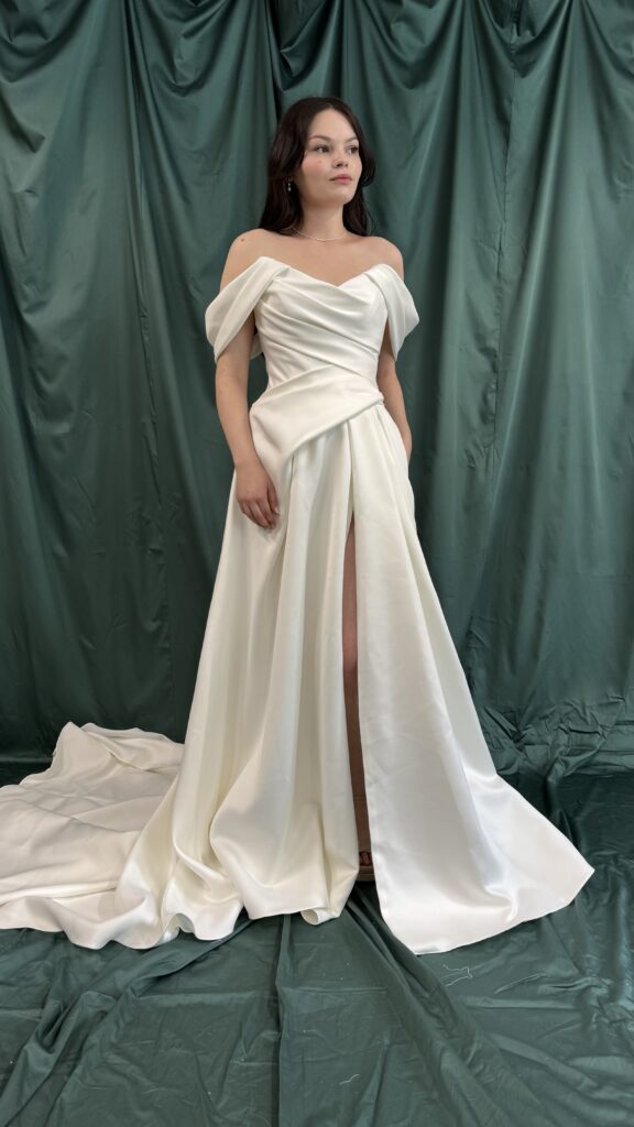 Secondhand Preloved Brautkleid KOM26-11 Würzburg Second Hand